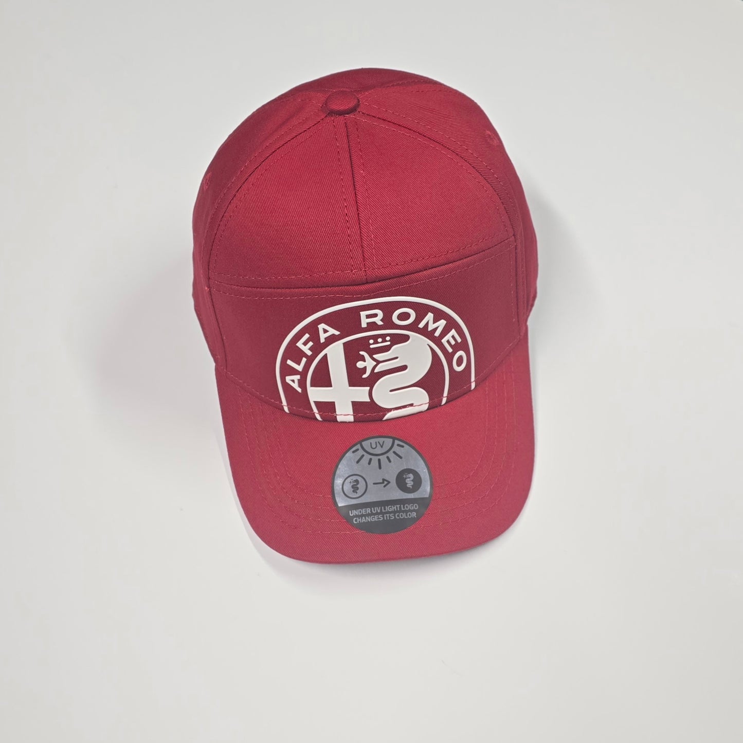 Alfa Romeo Authentic Logo Cap - Red