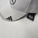 Official Mercedes AMG Petronas 2025 F1 Team Baseball Cap by Adidas - White