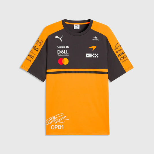 Official 2026 McLaren Racing F1 Men's Team T-Shirt - Oscar Piastri