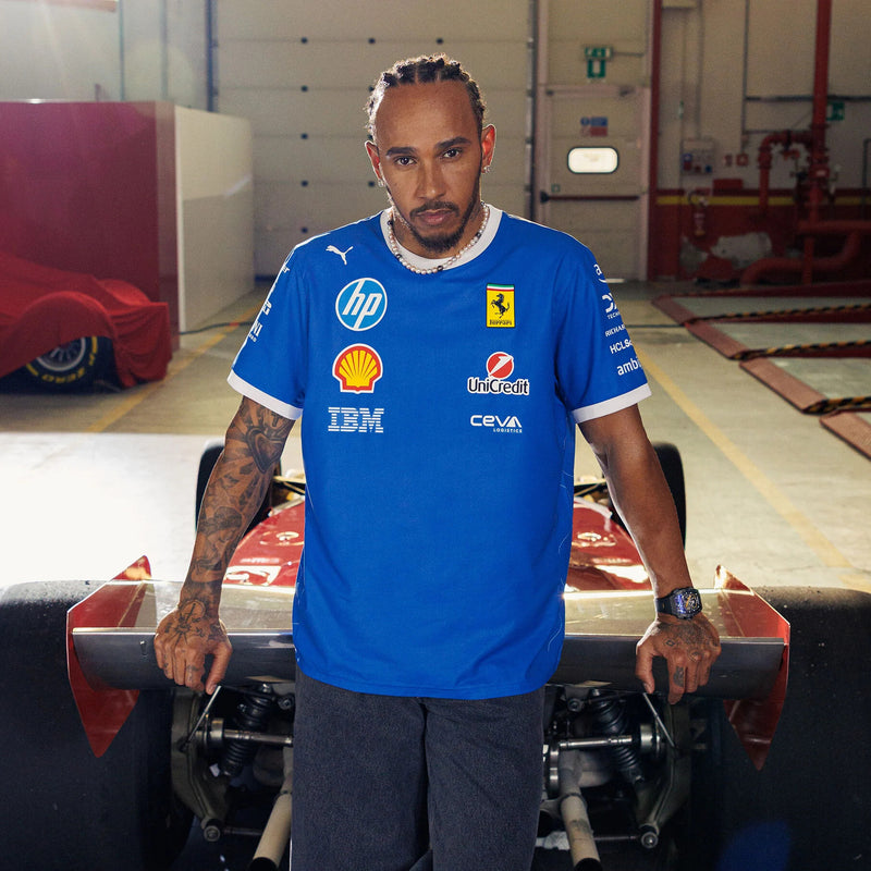 Ferrari Monza 2025 Special Edition Blue Team T-Shirt