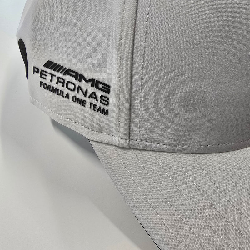 Mercedes AMG 2025 F1 Team Baseball Cap by adidas - White