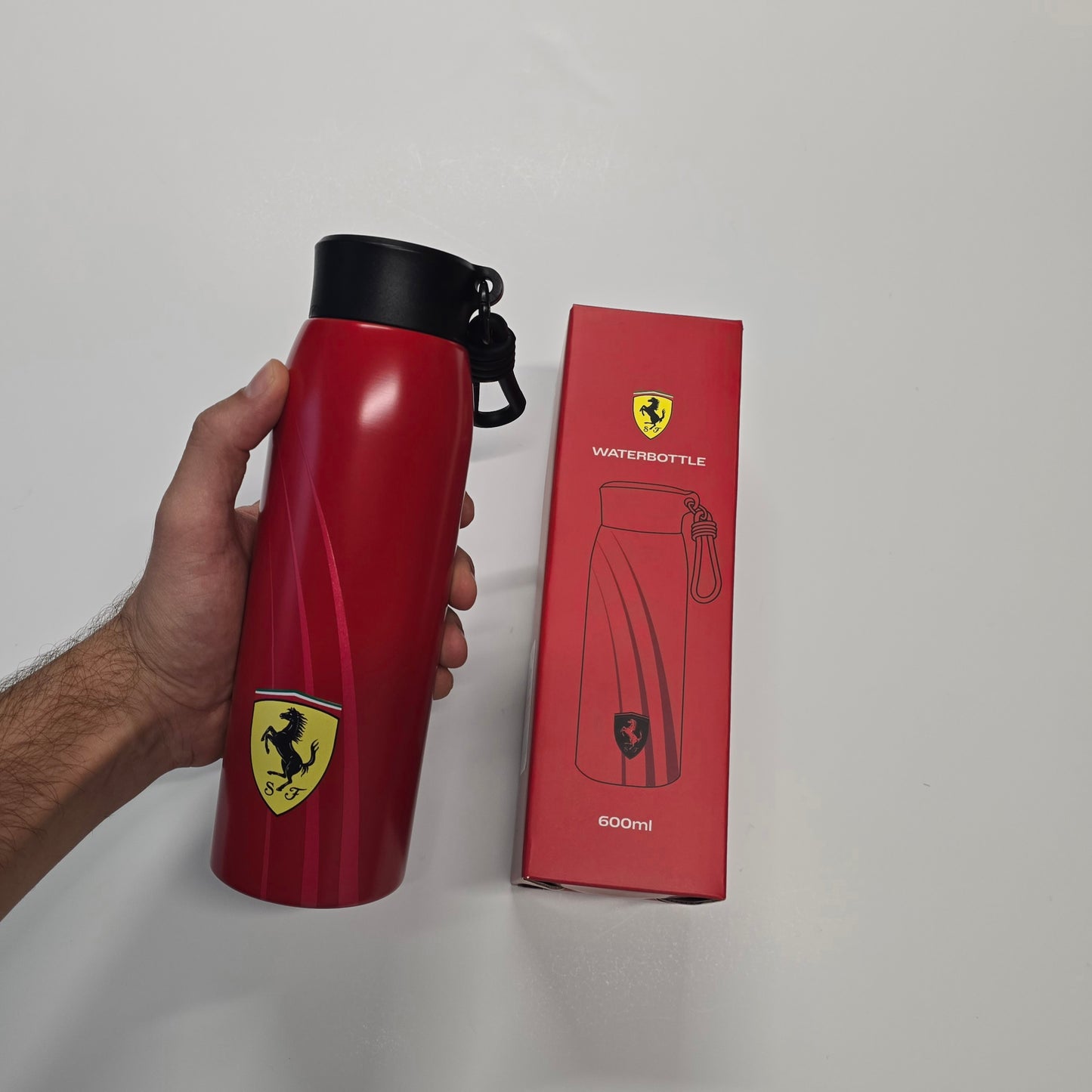 Scuderia Ferrari Official 2026 F1 Steel Water Bottle