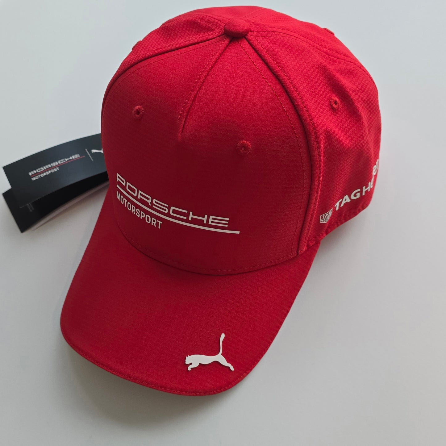 Official Porsche Motorsport Red Adjustable Cap by Puma