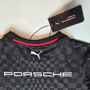 Official Porsche Motorsport Men's Official Black T-Shirt by Puma