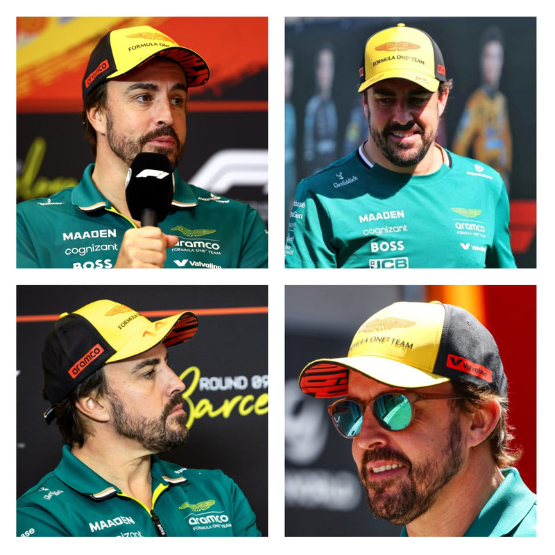 Aston Martin F1 Official Fernando Alonso Spanish GP Special Edition Cap