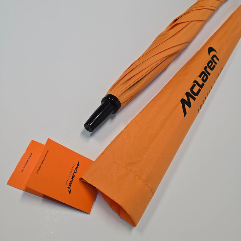 McLaren Official Orange Papaya Golf Umbrella