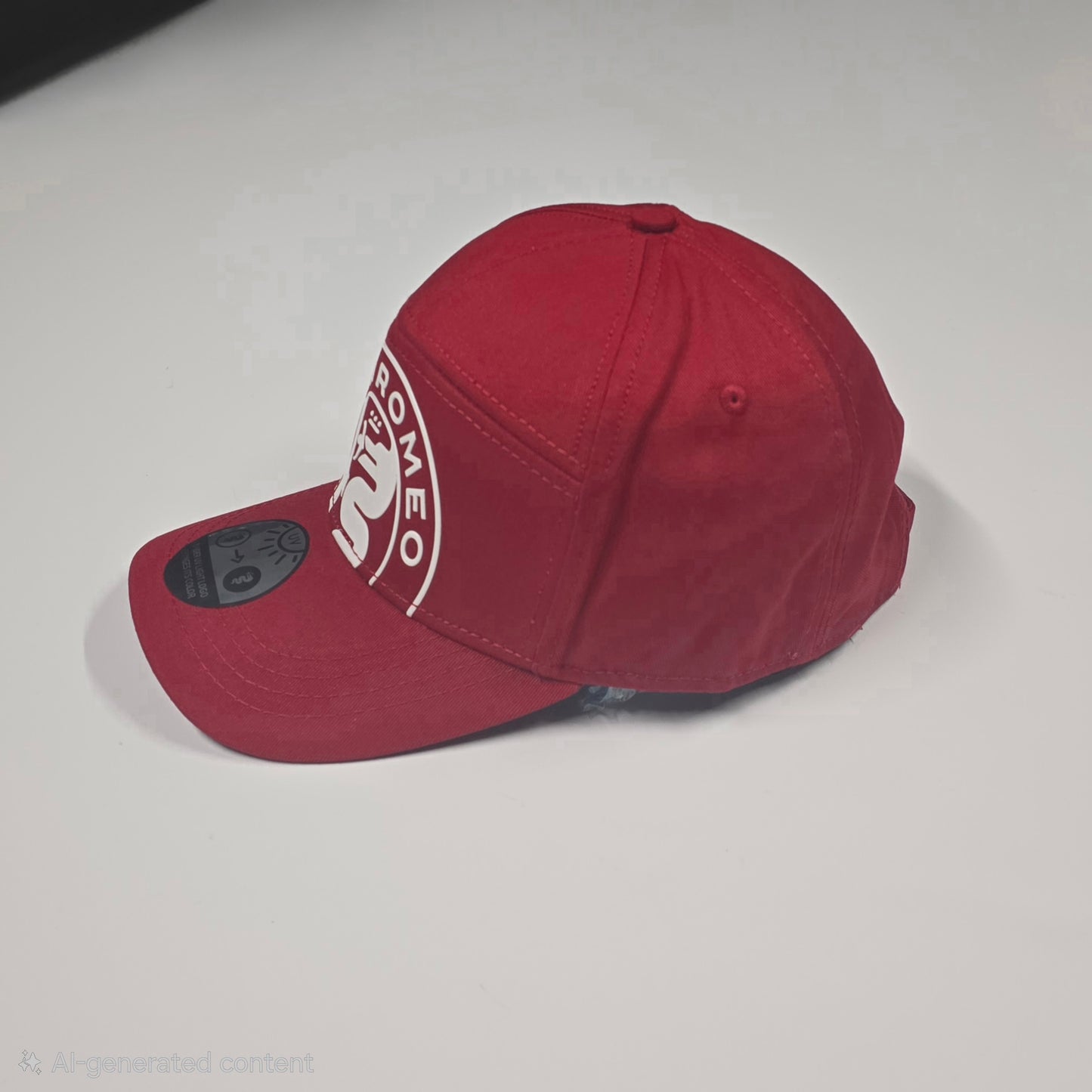 Alfa Romeo Authentic Logo Cap - Red