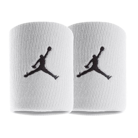 Jordan Jumpman Wristbands White/Black