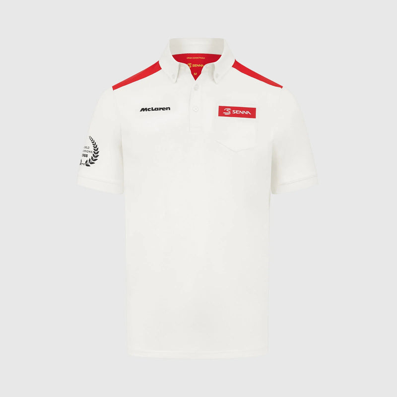 Ayrton Senna McLaren World Champion Special Edition Polo Shirt