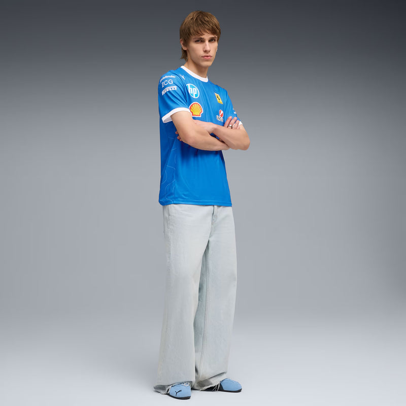Ferrari Monza 2025 Special Edition Blue Team T-Shirt