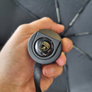 Automobili Lamborghini Squadra Corse Compact Official Umbrella - Black