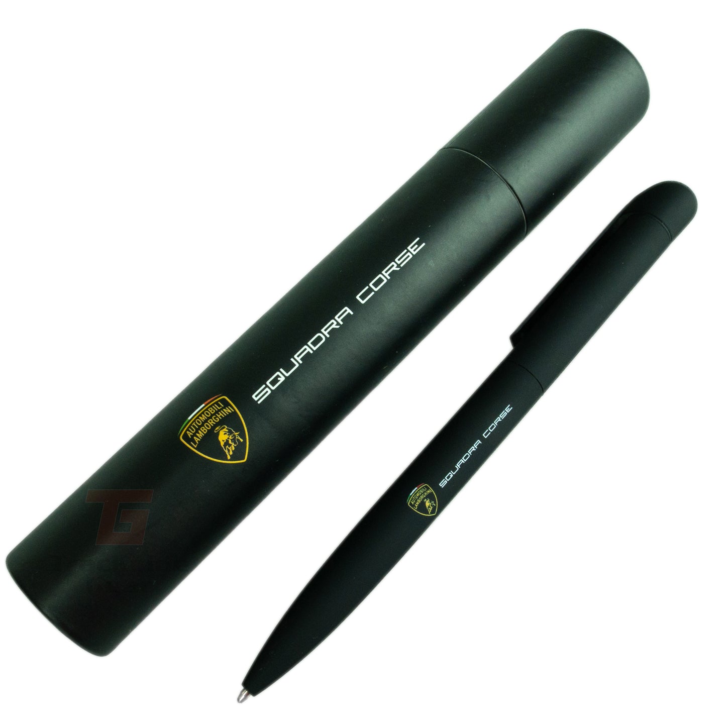 Lamborghini Squadra Corse Official Metal Twist Ballpoint Pen - Trackside Gear