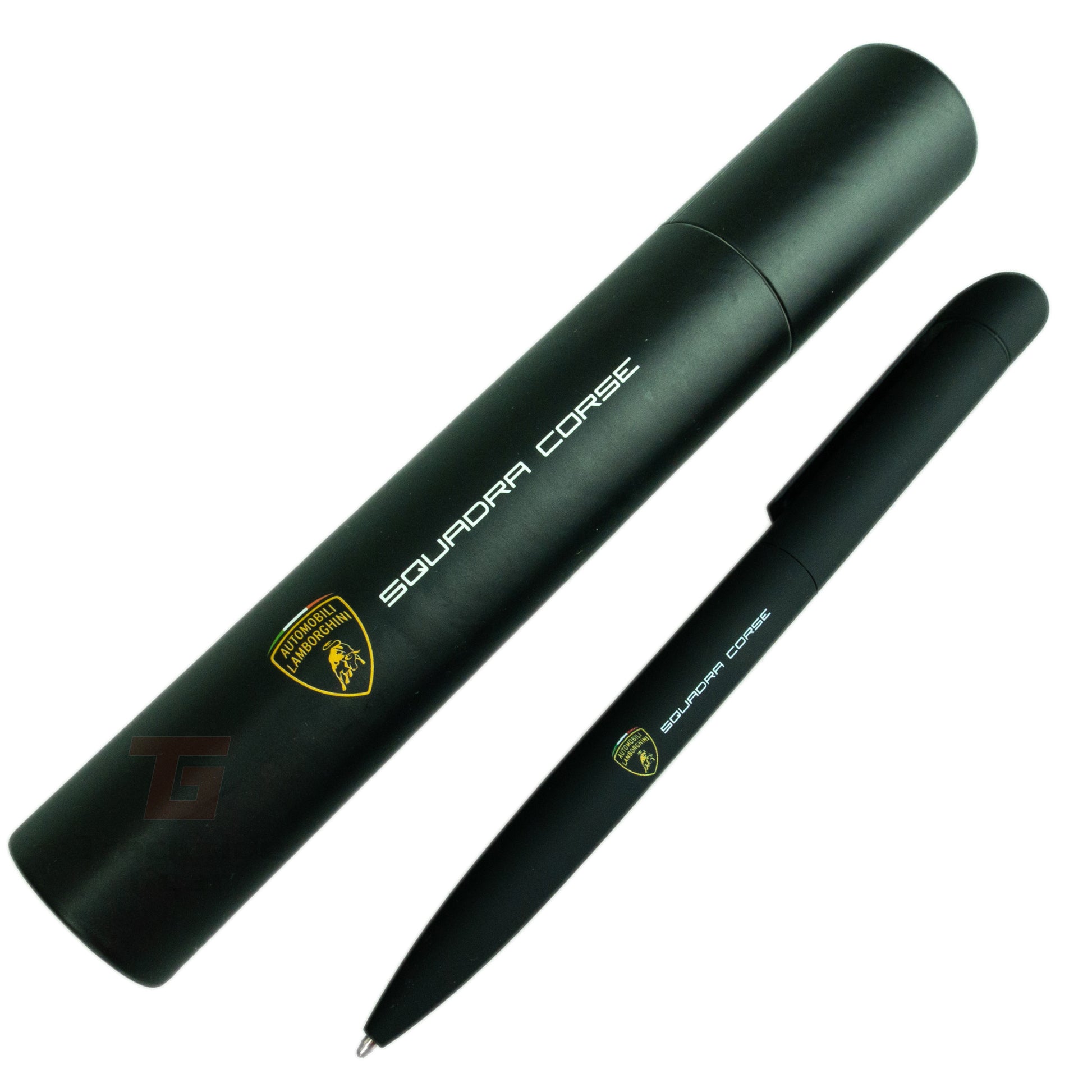 Lamborghini Squadra Corse Official Metal Twist Ballpoint Pen - Trackside Gear
