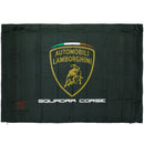Lamborghini Squadra Corse Racing Official 140cm x 100cm Flag - Trackside Gear Australia