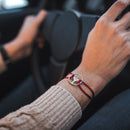 Nurburgring Official Silver Steering Wheel Bracelet by The Mechanists - Trackside Gear Australia