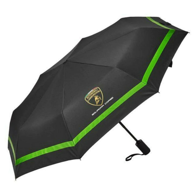 Automobili Lamborghini Squadra Corse Compact Official Umbrella - Black