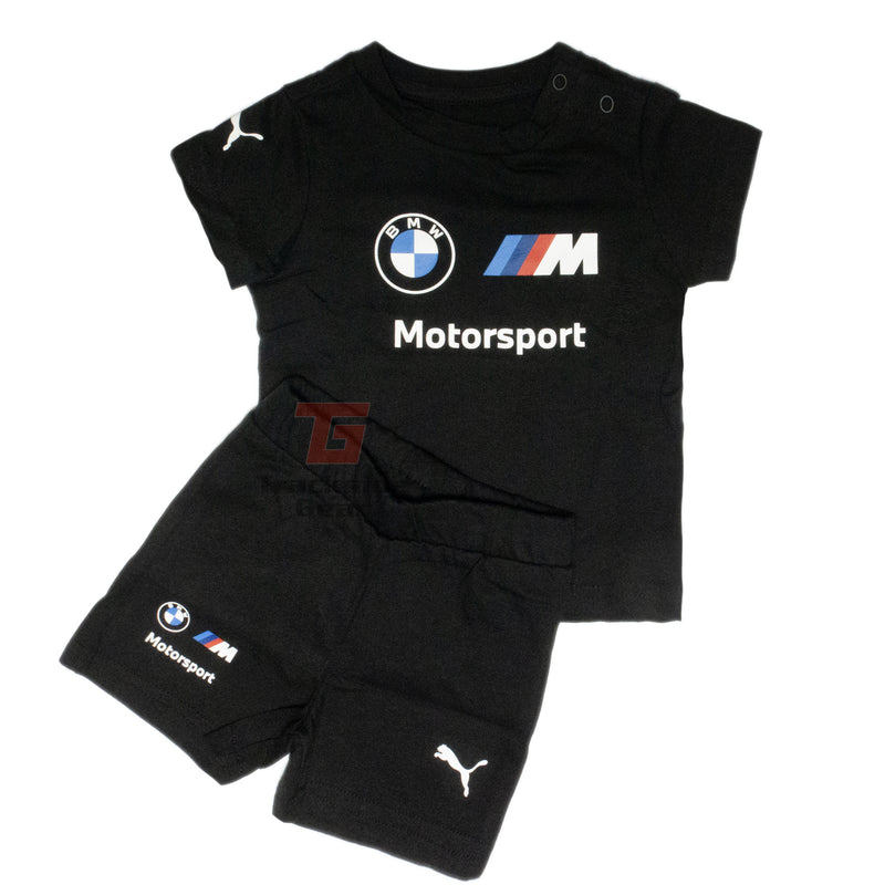BMW Kids Toddlers Official T-Shirt and Shorts Set by Puma - Trackside Gear Australia