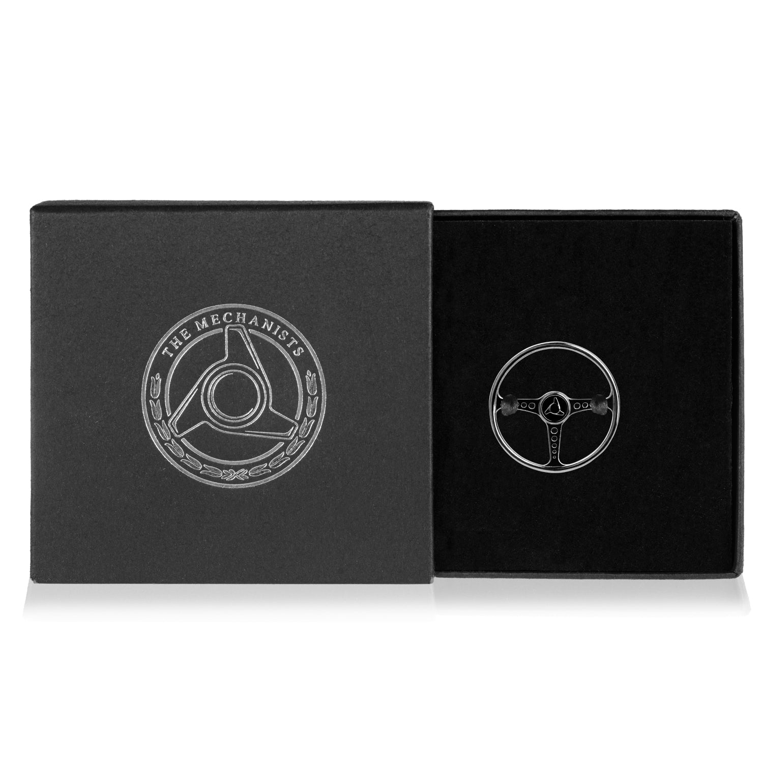Revival Le Volant Noir Steering Wheel Bracelet by The Mechanists - Trackside Gear Australia