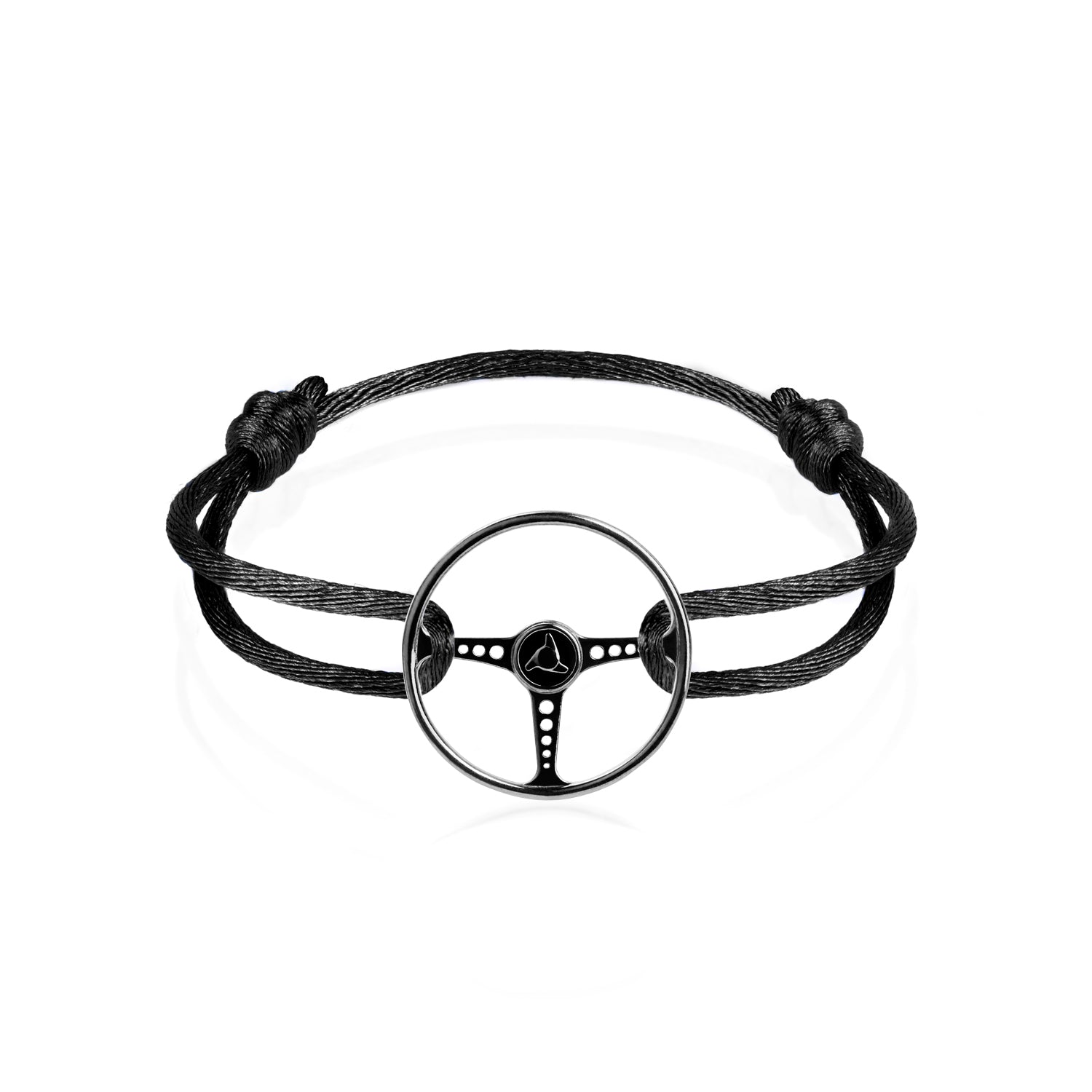 Revival Le Volant Noir Steering Wheel Bracelet by The Mechanists - Trackside Gear Australia