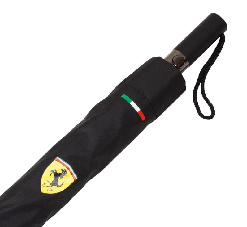 Ferrari Official Compact Black Umbrella