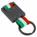 Lamborghini Official Squadra Corse Italian Flag Keyring