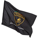Lamborghini Squadra Corse Racing Official 140cm x 100cm Flag - Trackside Gear Australia