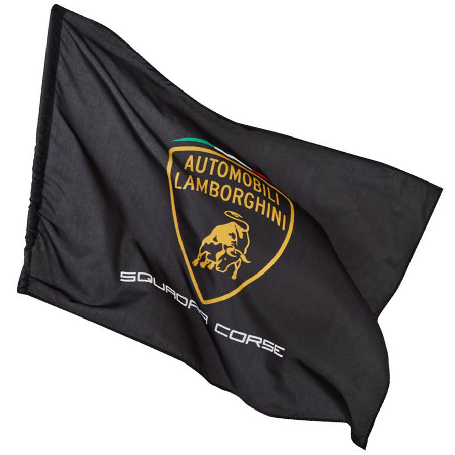 Official Lamborghini Squadra Corse Racing Flag