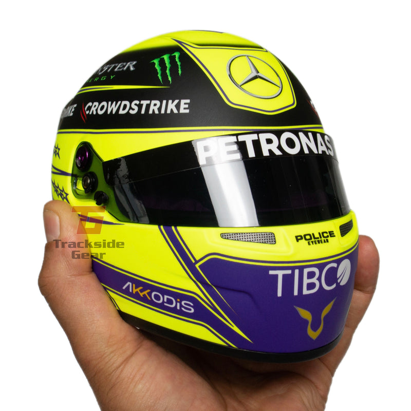 Lewis Hamilton Mercedes AMG Petronas 2022 F1 1:2 Scale Replica Helmet by Bell