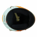 McLaren Gulf 2021 Monaco F1 1:2 Scale Replica Helmet by Bell - Trackside Gear Australia