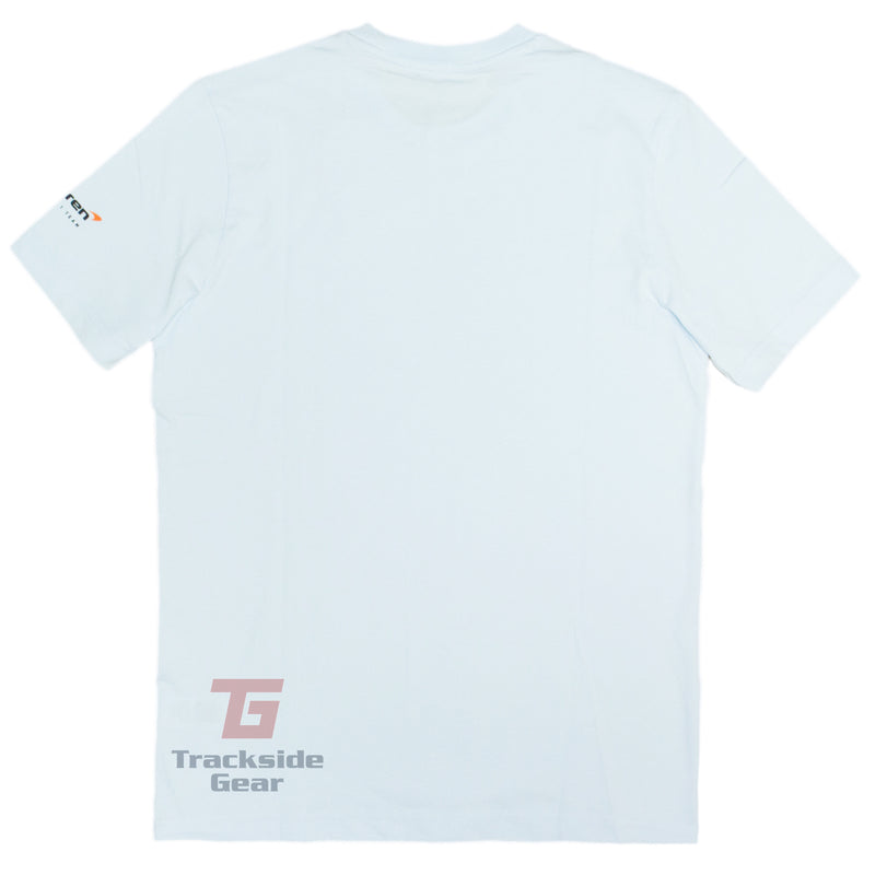 McLaren Gulf Racing Men's Logo Cotton T-Shirt - Gulf Blue
