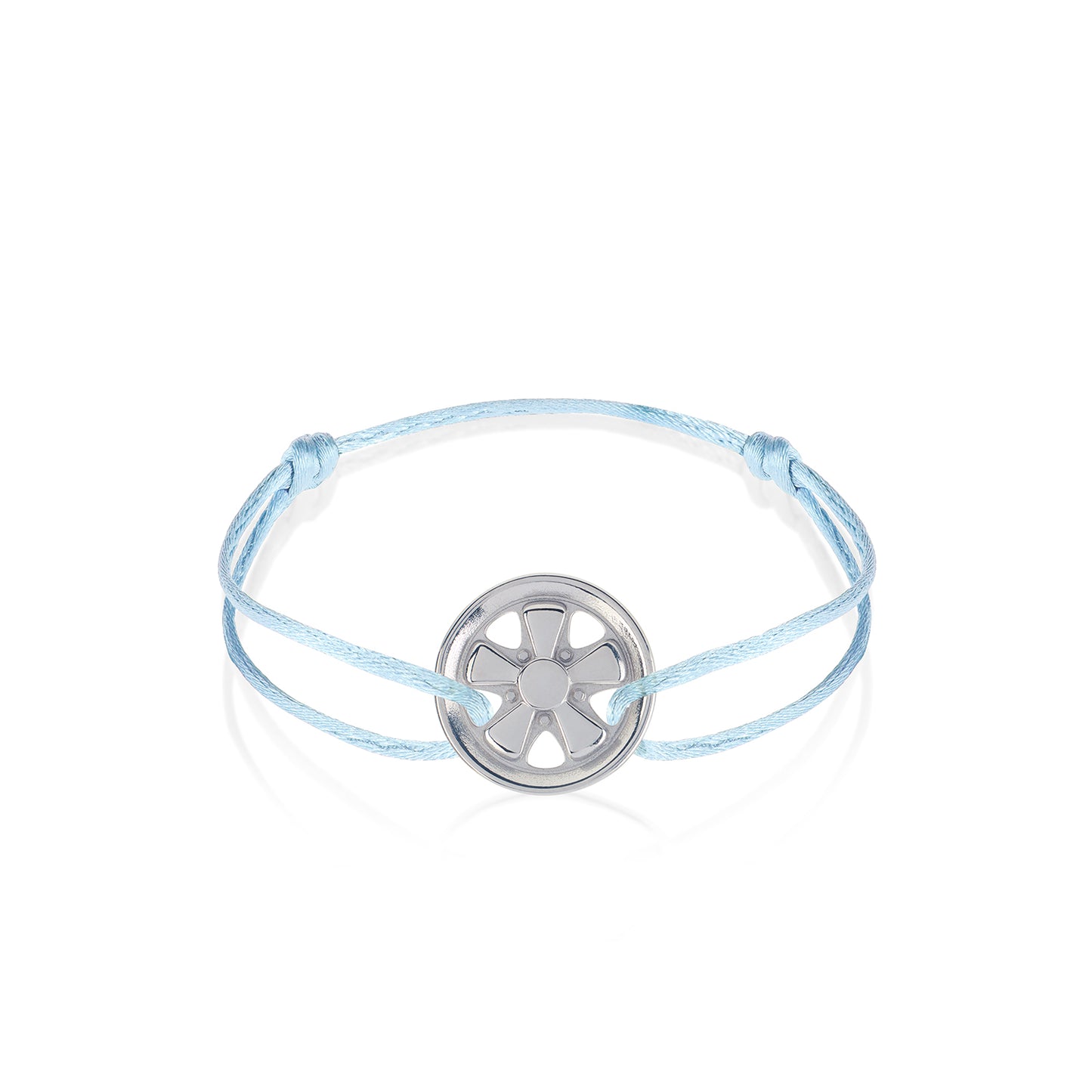 911 Classic Fuchs Wheel Silver Bracelet by The Mechanists - Trackside Gear Australia