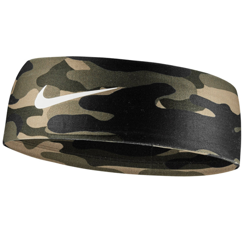 Nike Fury Printed Headband Medium Olive Camoflash