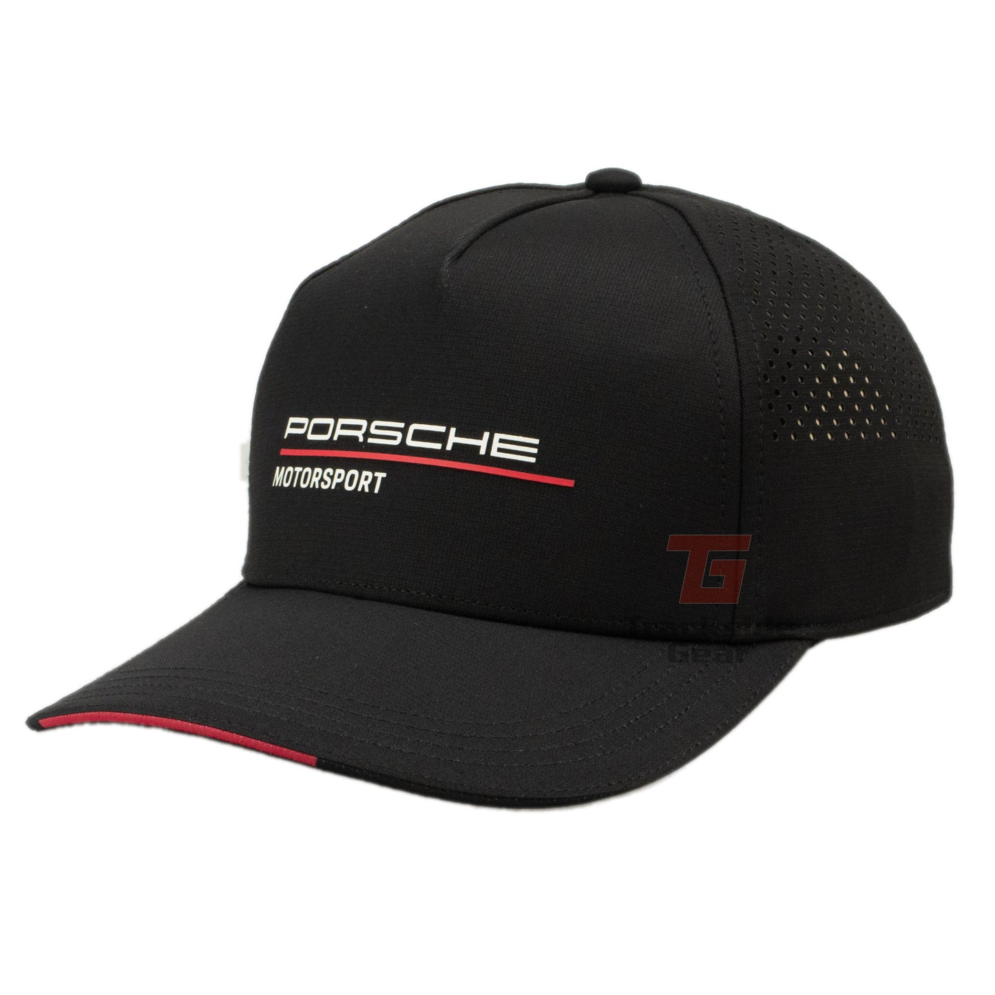 Porsche Motorsport Official Black Snapback Baseball Cap - Trackside Gear Australia