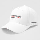 Porsche Motorsport Official White Adjustable Baseball Cap - Trackside Gear Australia