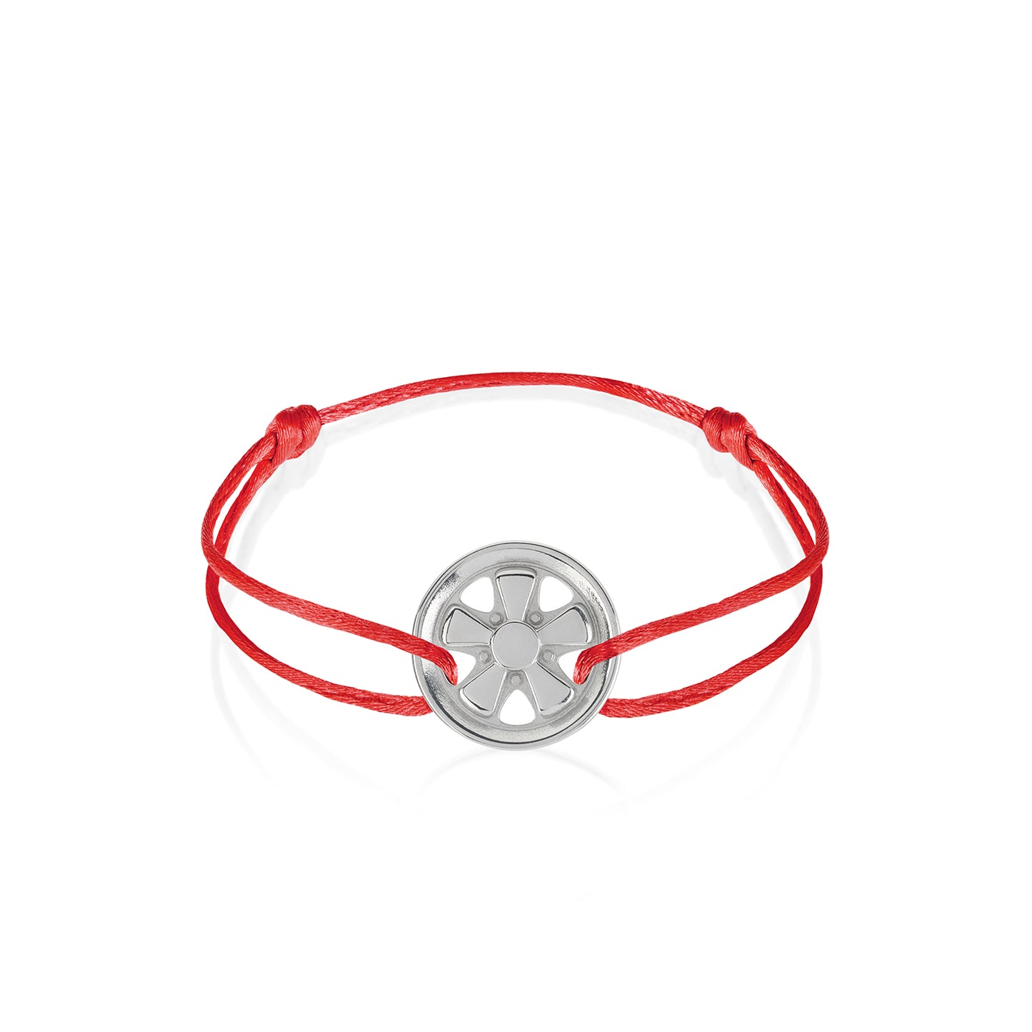 911 Classic Fuchs Wheel Silver Bracelet by The Mechanists - Trackside Gear Australia