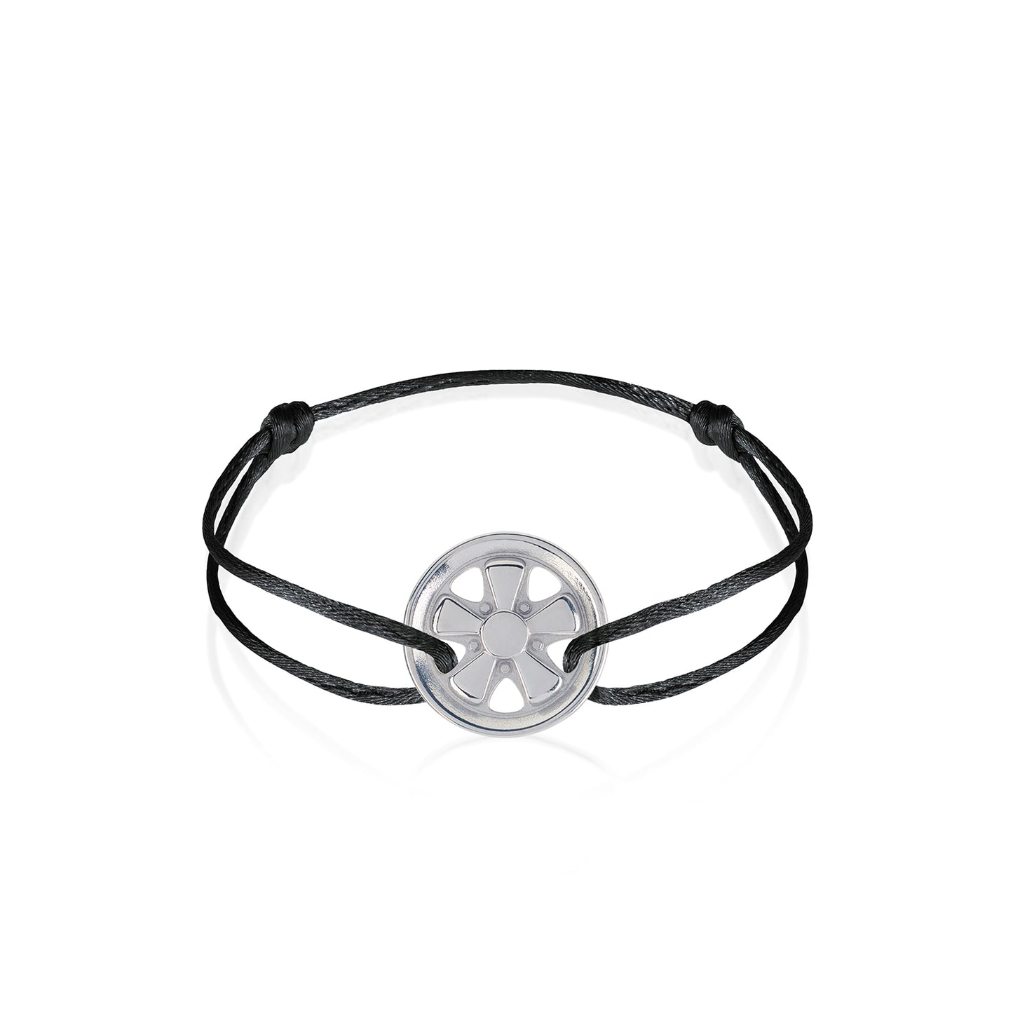 911 Classic Fuchs Wheel Silver Bracelet by The Mechanists - Trackside Gear Australia