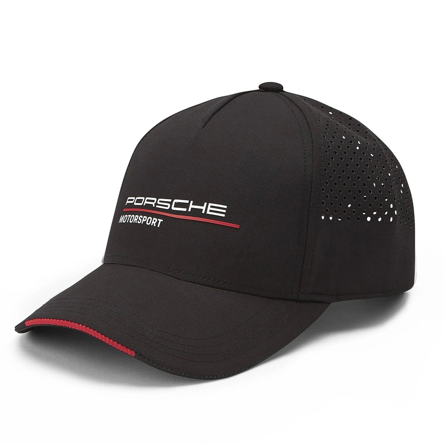 Porsche Motorsport Official Black Snapback Baseball Cap - Trackside Gear Australia