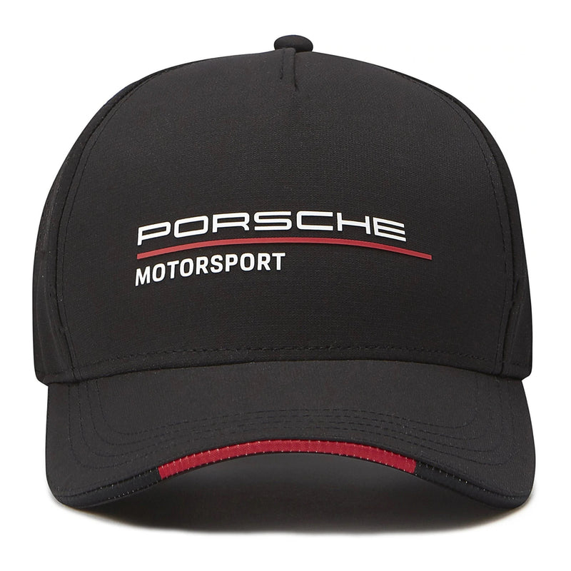 Porsche Motorsport Official Black Snapback Baseball Cap - Trackside Gear Australia