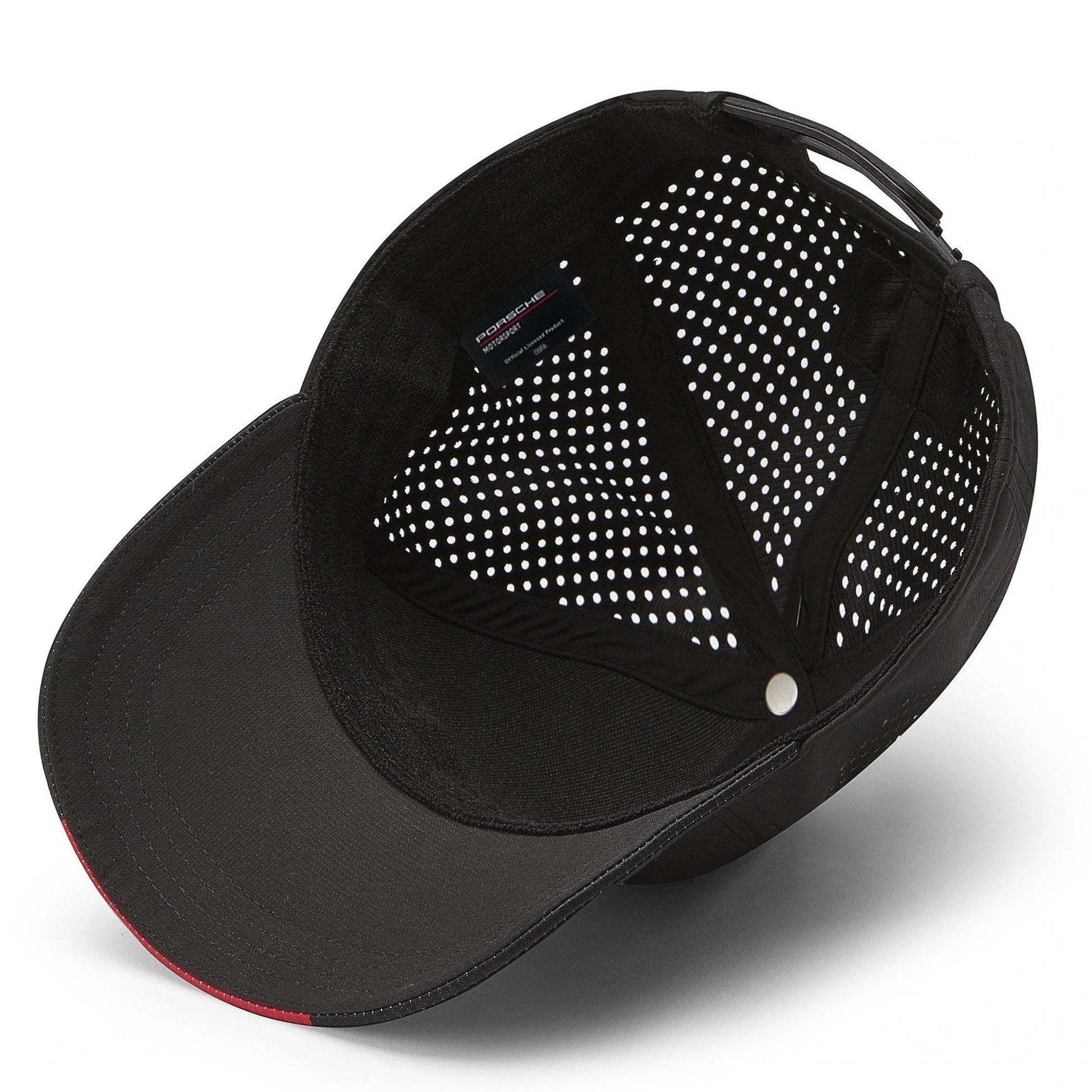 Porsche Motorsport Official Black Snapback Baseball Cap - Trackside Gear Australia