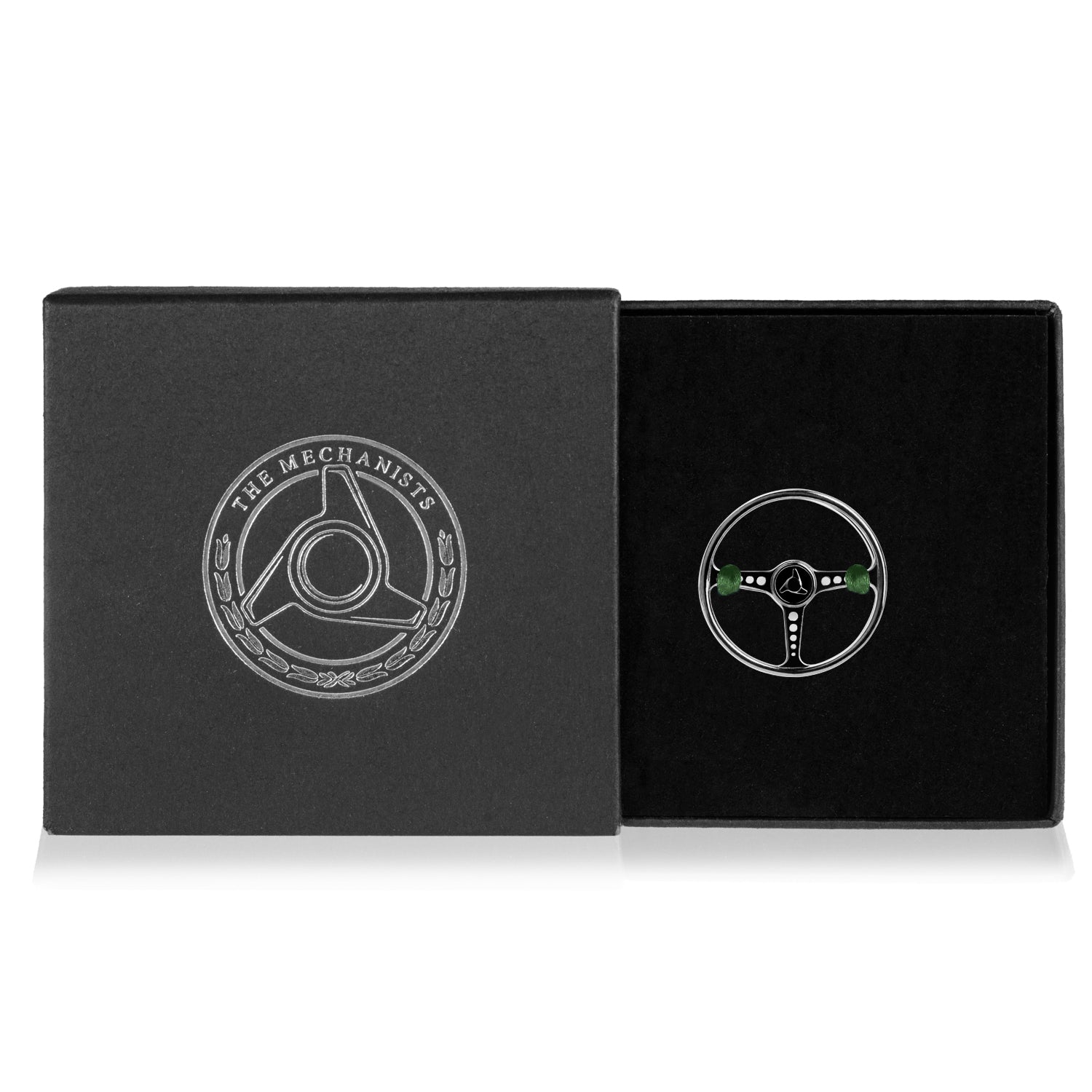 Revival Le Volant Noir Steering Wheel Bracelet by The Mechanists - Trackside Gear Australia